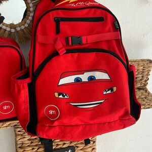 Red Lightning McQueen Kids Backpack